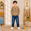 Boys’ Paris Graphic Shirt & Denim Set