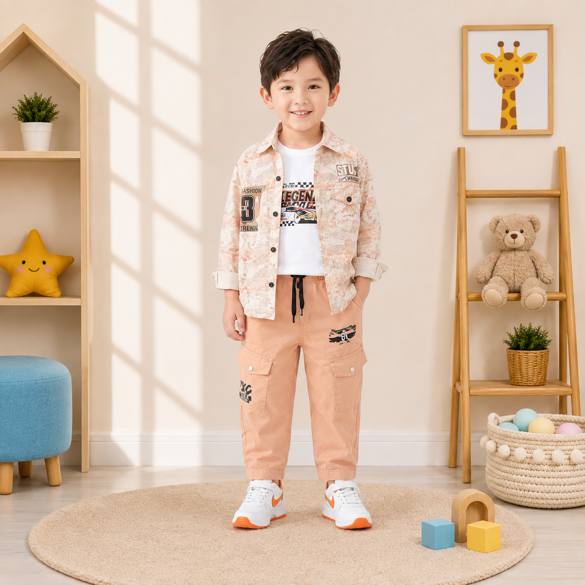 Boys’ Premium 3-Piece Printed Set
